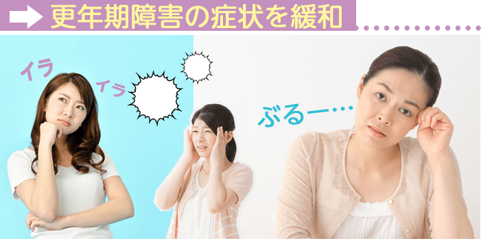 プラセンタサプリ効果その2〜更年期障害の症状を緩和