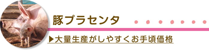 豚プラセンタ